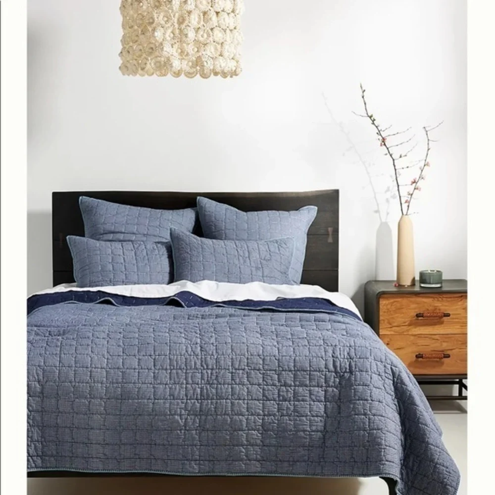 Kantha-Stitched Juliet Queen Quilt